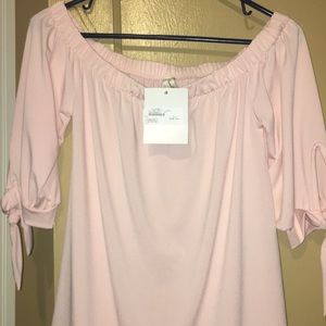 Off the shoulder shirt!